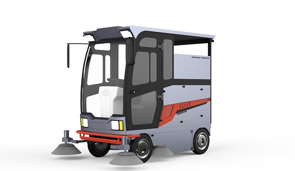 类似2100款全封闭扫地车